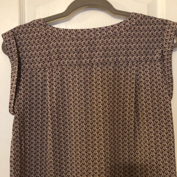 Ann Taylor Print Top - Picture 5 of 8